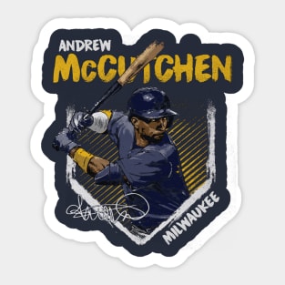 Andrew McCutchen Milwaukee Base Sticker